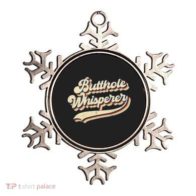 Butthole Whisperer Sarcastic Jokes Retro Vintage Trending Ornament