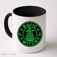 Basic Witch Spooky Halloween Funny Coffee Mug thumb 0