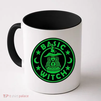 Basic Witch Spooky Halloween Funny Coffee Mug