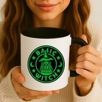 Basic Witch Spooky Halloween Funny Coffee Mug thumb 3