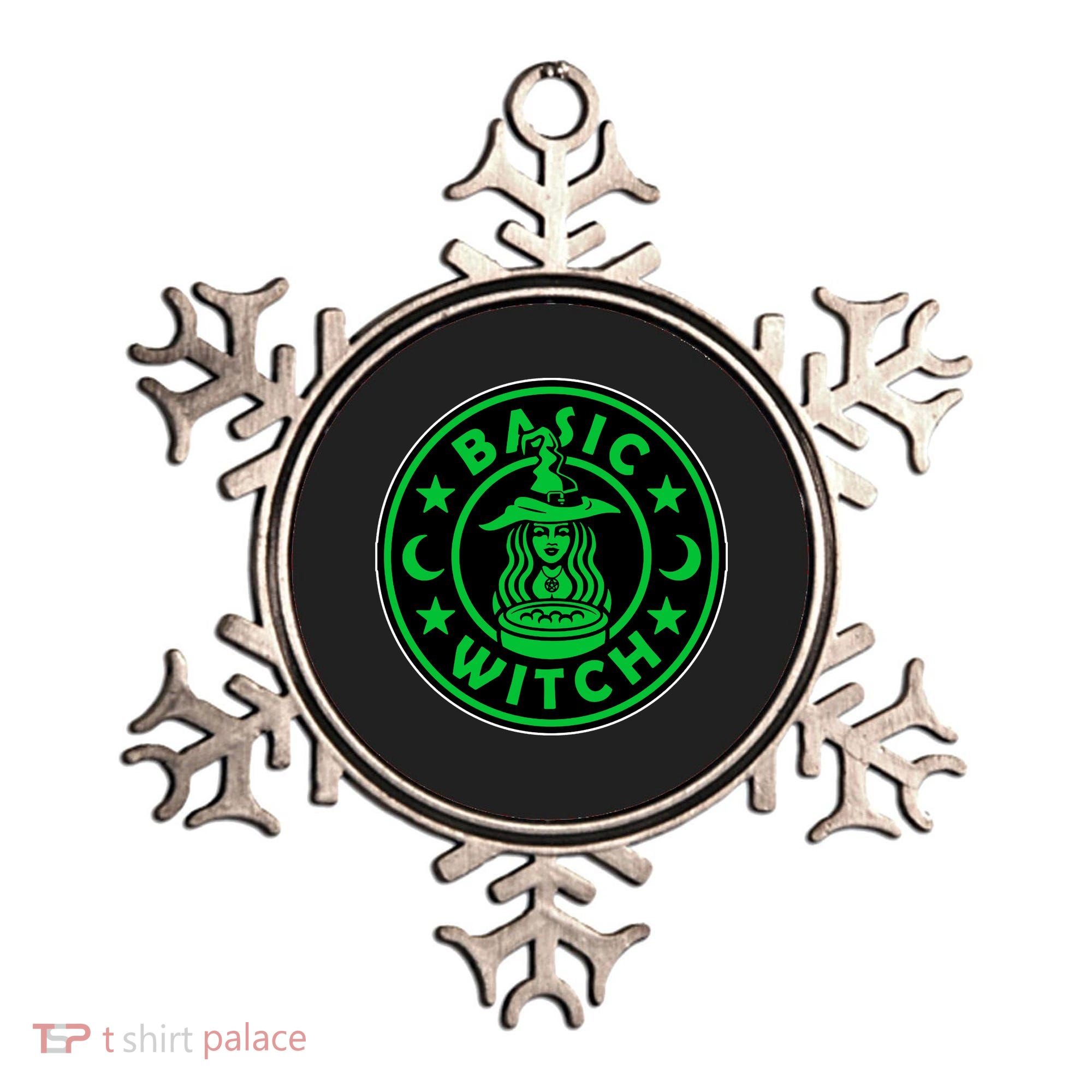 Basic Witch Spooky Halloween Funny Ornament