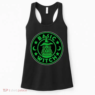 Basic Witch Spooky Halloween Funny Women's Tank Top