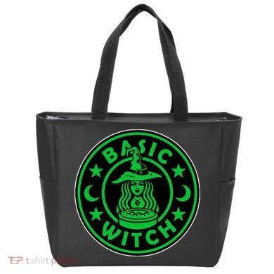 Basic Witch Spooky Halloween Funny Tote Bag