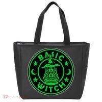 Basic Witch Spooky Halloween Funny Tote Bag thumb 0