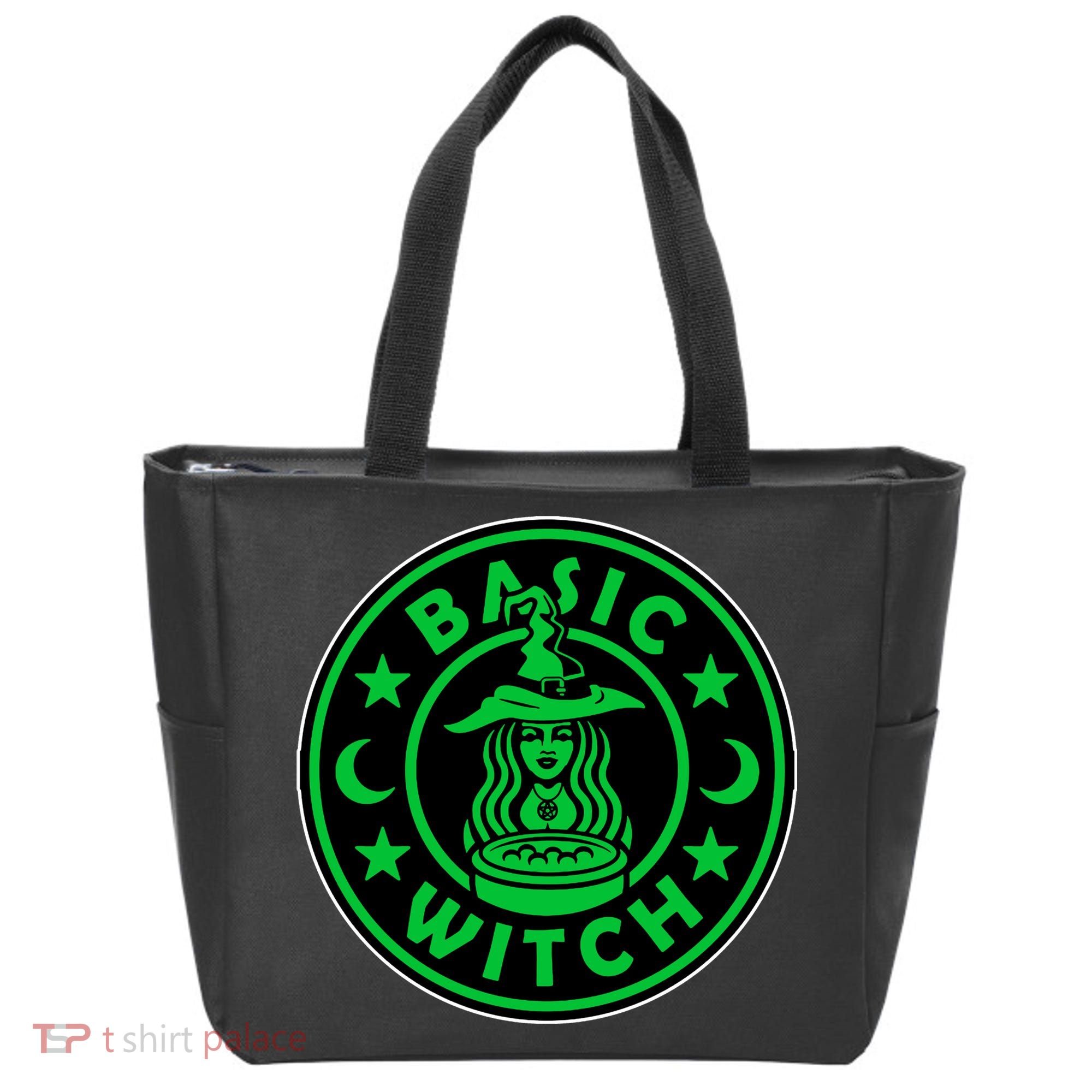 Basic Witch Spooky Halloween Funny Tote Bag