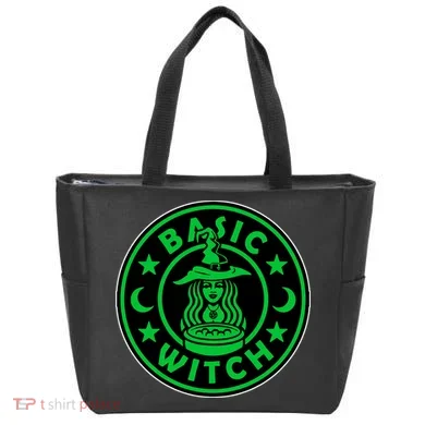 Basic Witch Spooky Halloween Funny Tote Bag