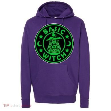 Basic Witch Spooky Halloween Funny Hoodie