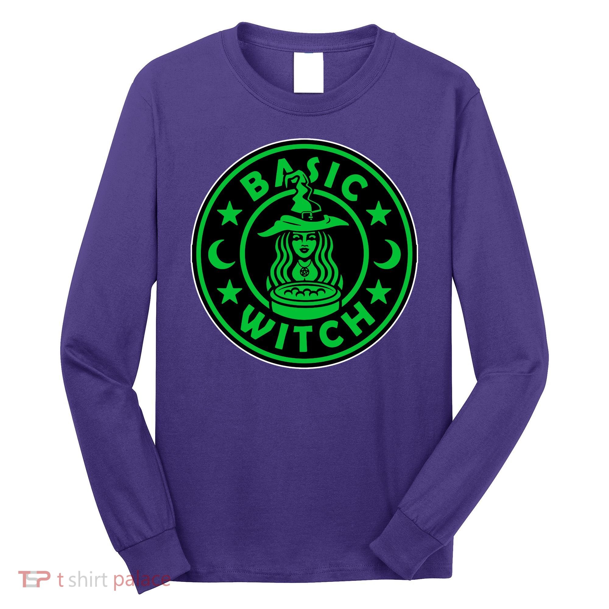 Basic Witch Spooky Halloween Funny Long Sleeve Shirt