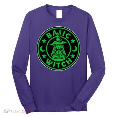 Basic Witch Spooky Halloween Funny Long Sleeve Shirt