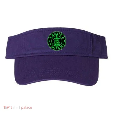 Basic Witch Spooky Halloween Funny Visor
