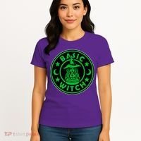 Basic Witch Spooky Halloween Funny Women's T-Shirt thumb 4