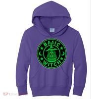 Basic Witch Spooky Halloween Funny Kids Hoodie thumb 0
