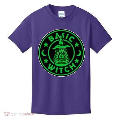 Basic Witch Spooky Halloween Funny Kids T-Shirt