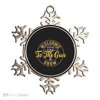 Bodybuilding Welcome To The Gun Show Gym Sayings Ornament thumb 0