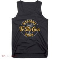 Bodybuilding Welcome To The Gun Show Gym Sayings Tank Top thumb 0