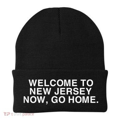 Bleachers Welcome To New Jersey Now Go Home Beanie