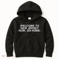 Bleachers Welcome To New Jersey Now Go Home Kids Hoodie thumb 0