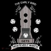 Bird Wingspan - The Early Bird Gets Whatever it Wants Dice Long Sleeve Shirt thumb 2