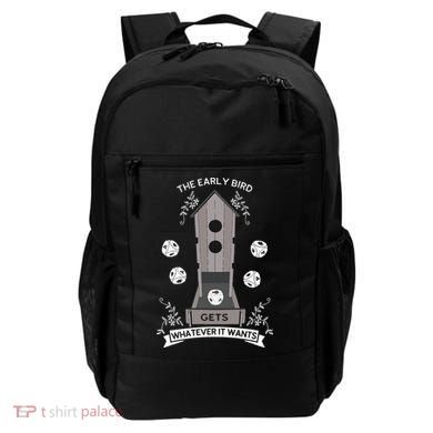 Bird Wingspan - The Early Bird Gets Whatever it Wants Dice Backpack