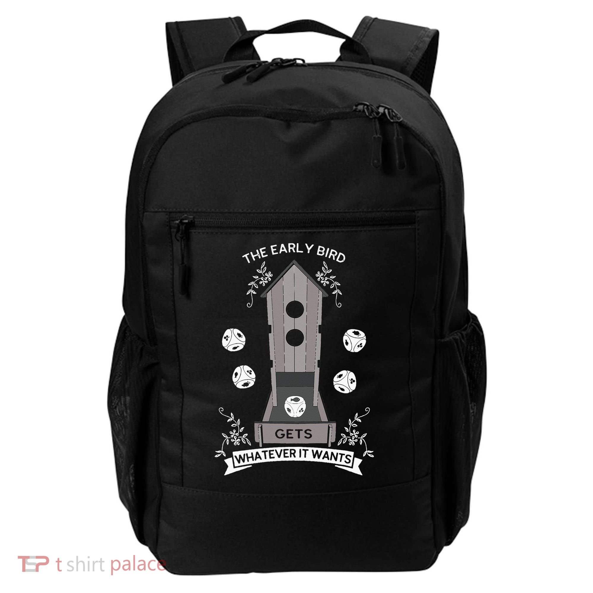 Bird Wingspan - The Early Bird Gets Whatever it Wants Dice Backpack