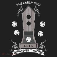 Bird Wingspan - The Early Bird Gets Whatever it Wants Dice Beanie thumb 2