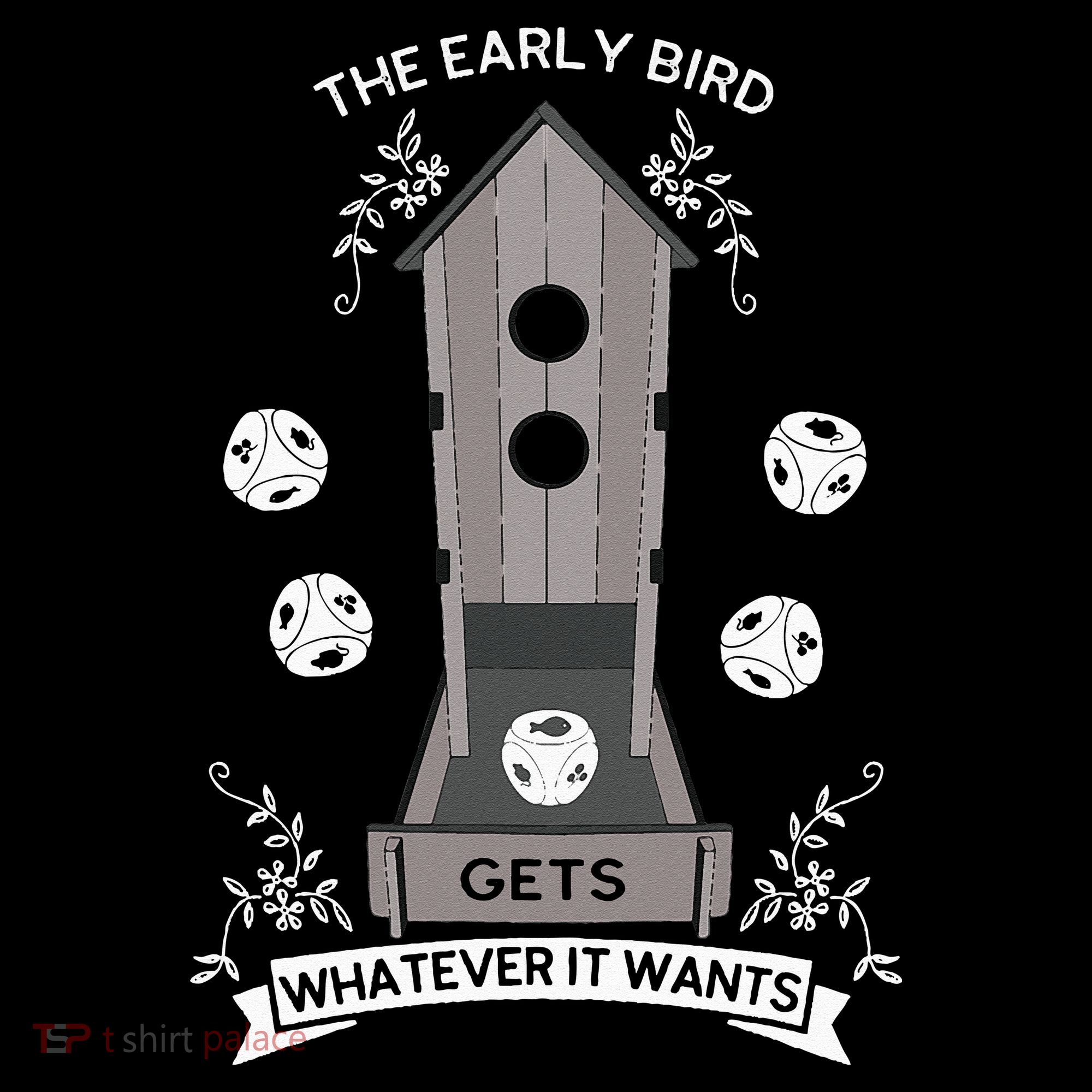 Bird Wingspan - The Early Bird Gets Whatever it Wants Dice Women's Hoodie