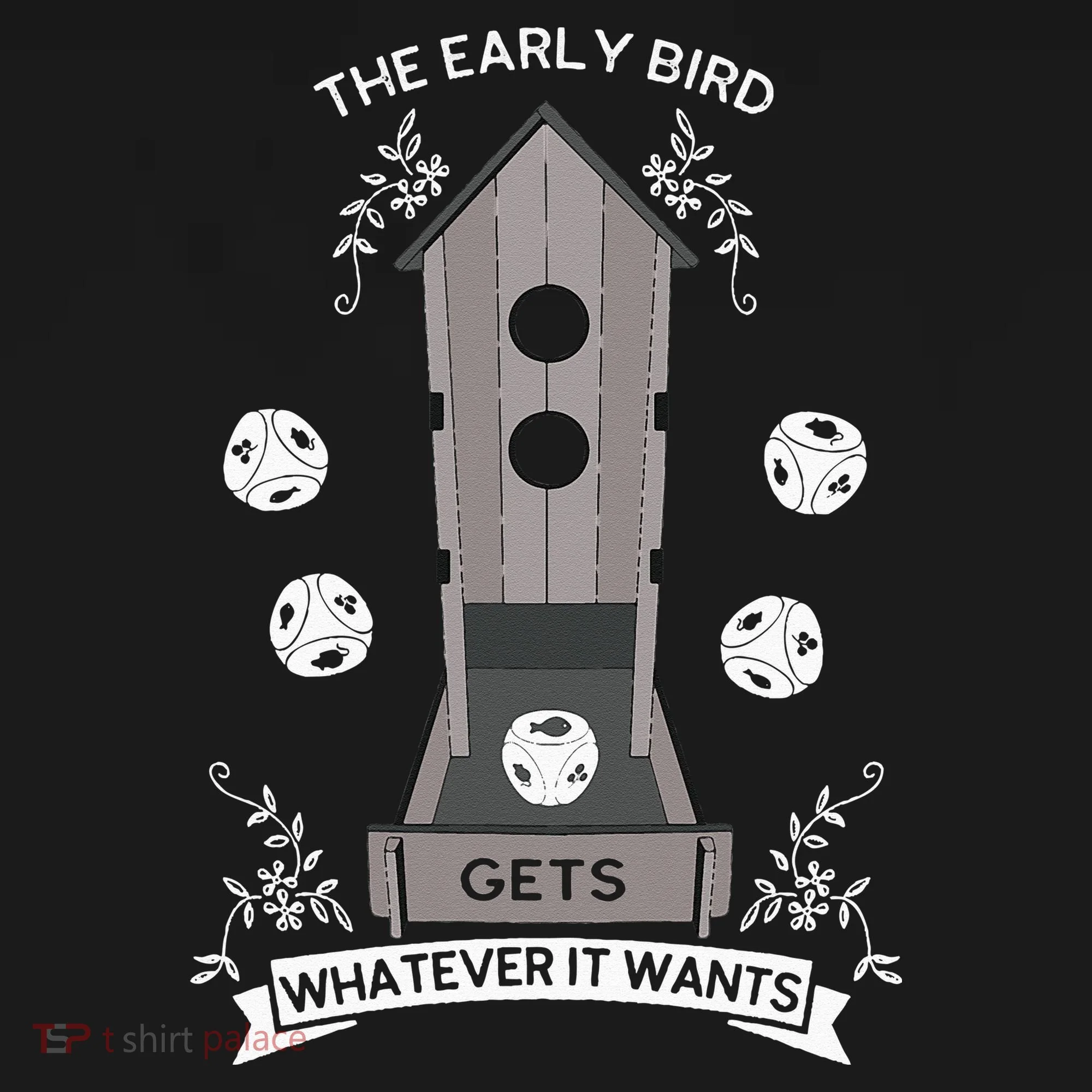Bird Wingspan - The Early Bird Gets Whatever it Wants Dice Women's Hoodie