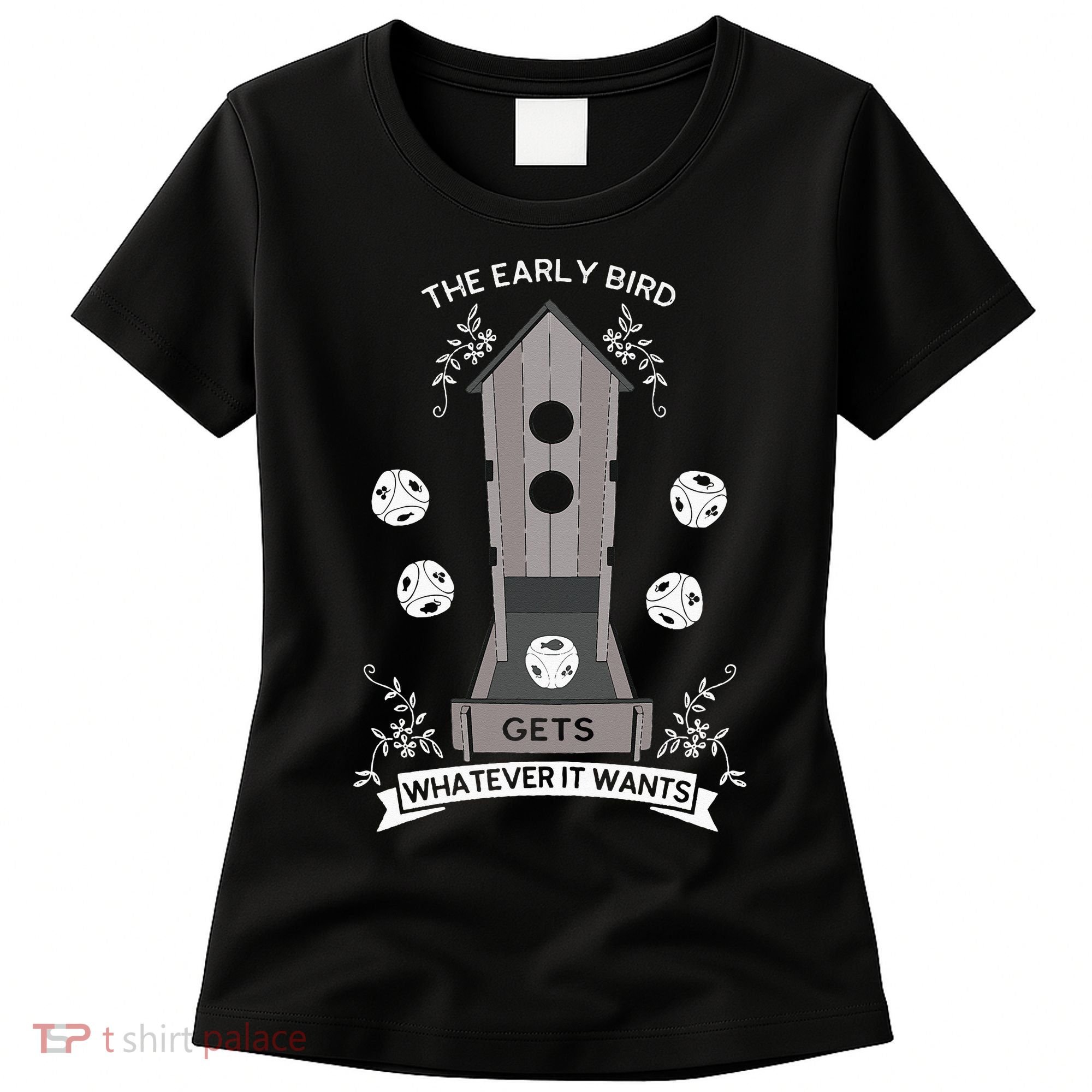 Bird Wingspan - The Early Bird Gets Whatever it Wants Dice Women's T-Shirt