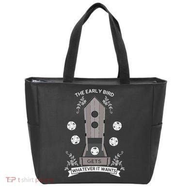 Bird Wingspan - The Early Bird Gets Whatever it Wants Dice Tote Bag
