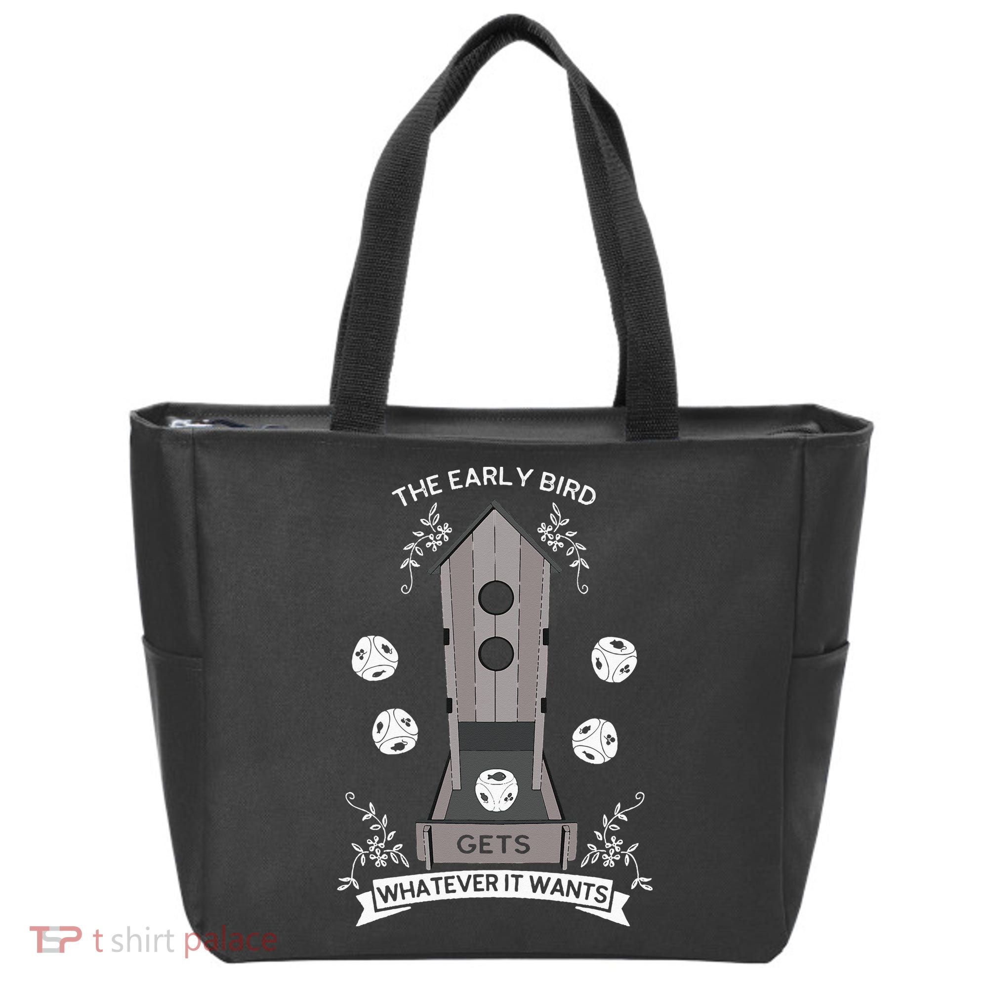 Bird Wingspan - The Early Bird Gets Whatever it Wants Dice Tote Bag