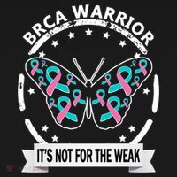 Brca Warrior Teal Pinkgiftribbon Breast Cancer Warrior Meaningful Gift Backpack thumb 2