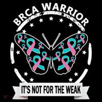 Brca Warrior Teal Pinkgiftribbon Breast Cancer Warrior Meaningful Gift Coffee Mug thumb 5
