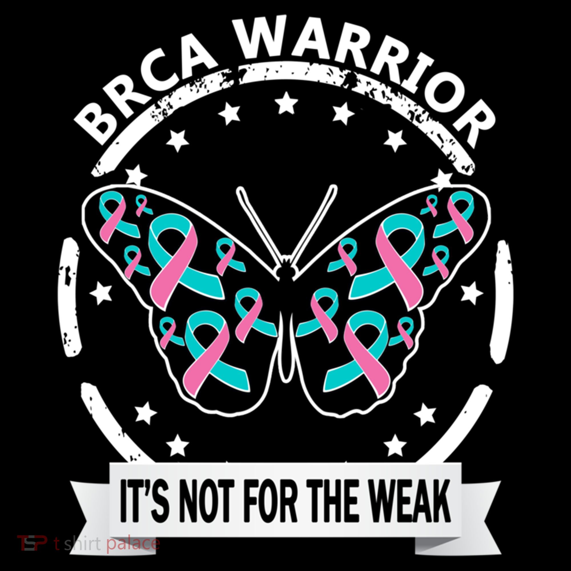 Brca Warrior Teal Pinkgiftribbon Breast Cancer Warrior Meaningful Gift Coffee Mug