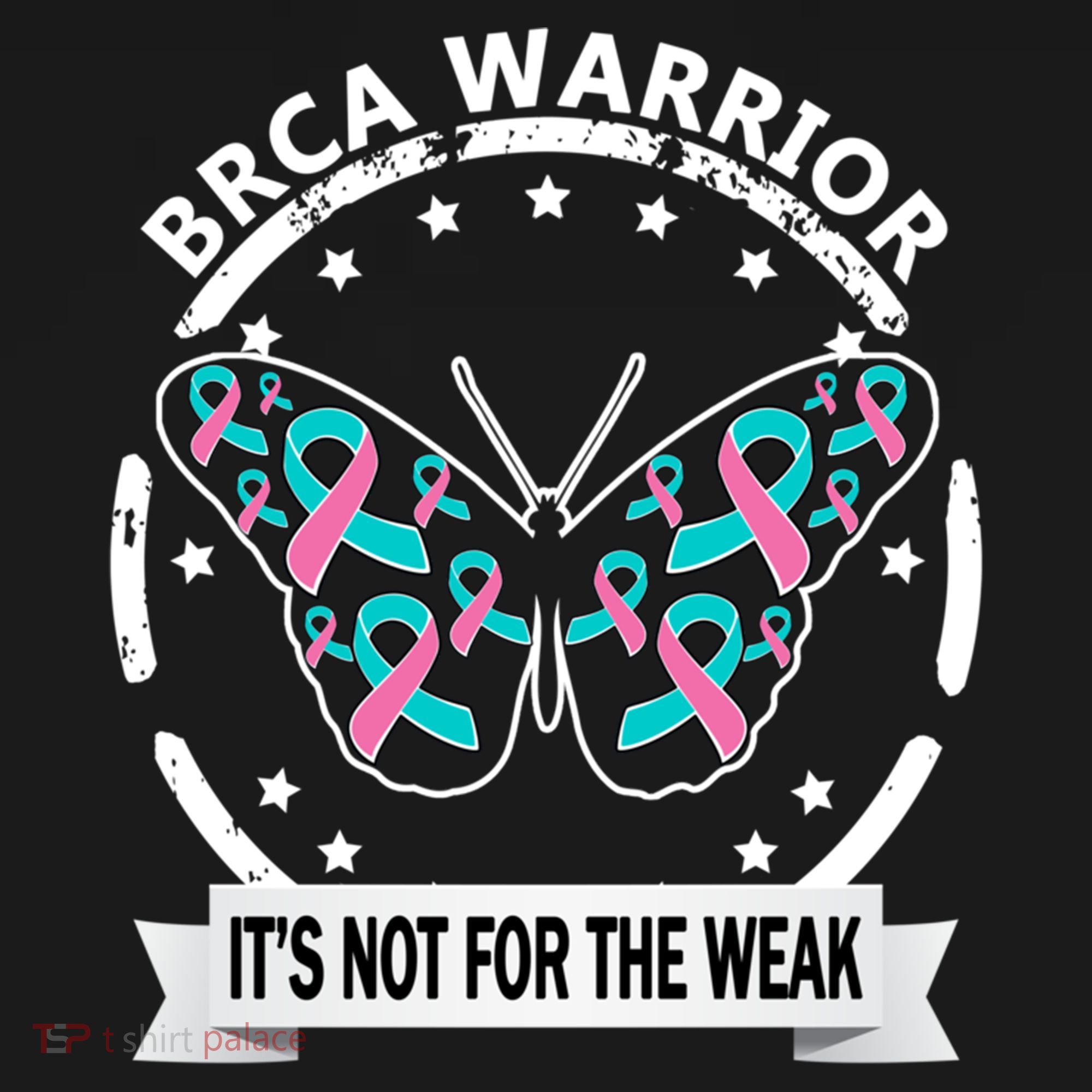 Brca Warrior Teal Pinkgiftribbon Breast Cancer Warrior Meaningful Gift Women's Hoodie