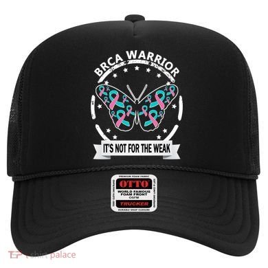 Brca Warrior Teal Pinkgiftribbon Breast Cancer Warrior Meaningful Gift Hat