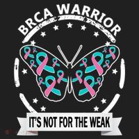 Brca Warrior Teal Pinkgiftribbon Breast Cancer Warrior Meaningful Gift Golf Towel thumb 3