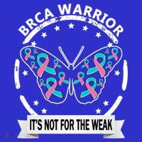 Brca Warrior Teal Pinkgiftribbon Breast Cancer Warrior Meaningful Gift Tank Top thumb 6
