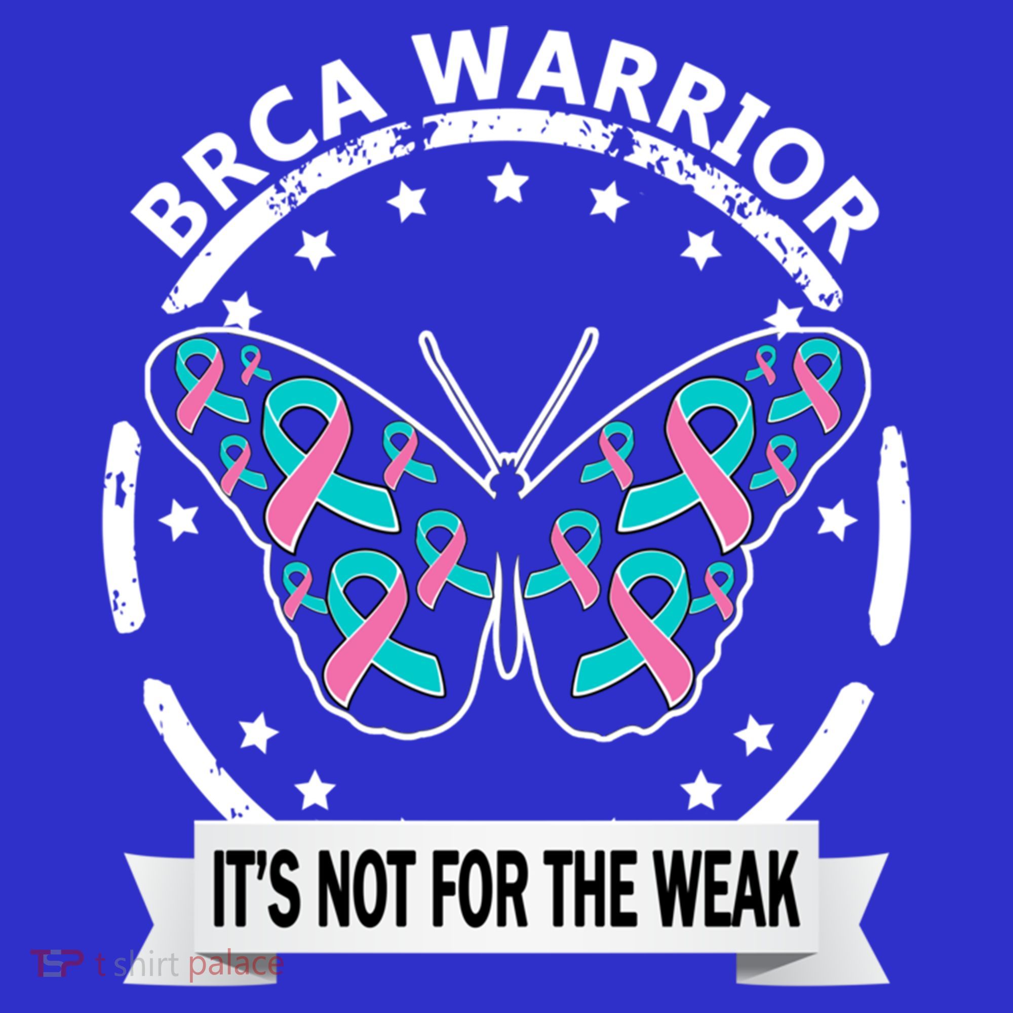 Brca Warrior Teal Pinkgiftribbon Breast Cancer Warrior Meaningful Gift Kids Long Sleeve Shirt