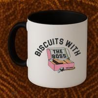 Biscuits With The Boss Coffee Mug thumb 2