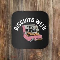 Biscuits With The Boss Coaster thumb 0