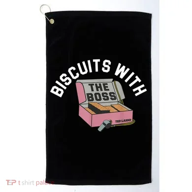 Biscuits With The Boss Golf Towel
