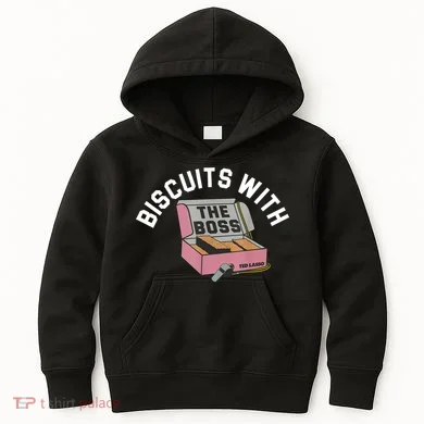 Biscuits With The Boss Kids Hoodie