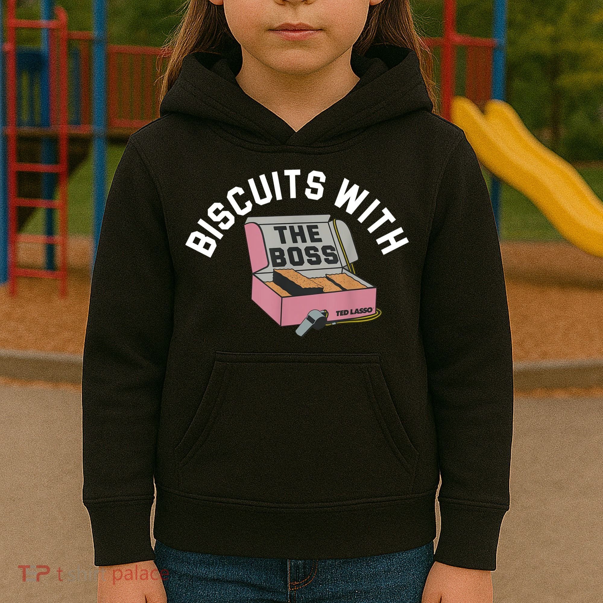 Biscuits With The Boss Kids Hoodie