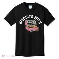 Biscuits With The Boss Kids T-Shirt thumb 0