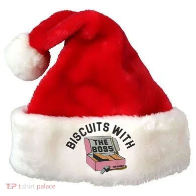Biscuits With The Boss Santa Hat