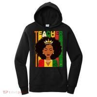 Black Woman Teacher African Black American History Women's Hoodie thumb 0