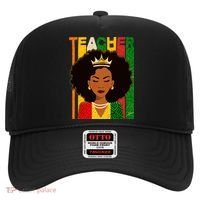 Black Woman Teacher African Black American History Hat thumb 0