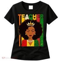 Black Woman Teacher African Black American History Women's T-Shirt thumb 0