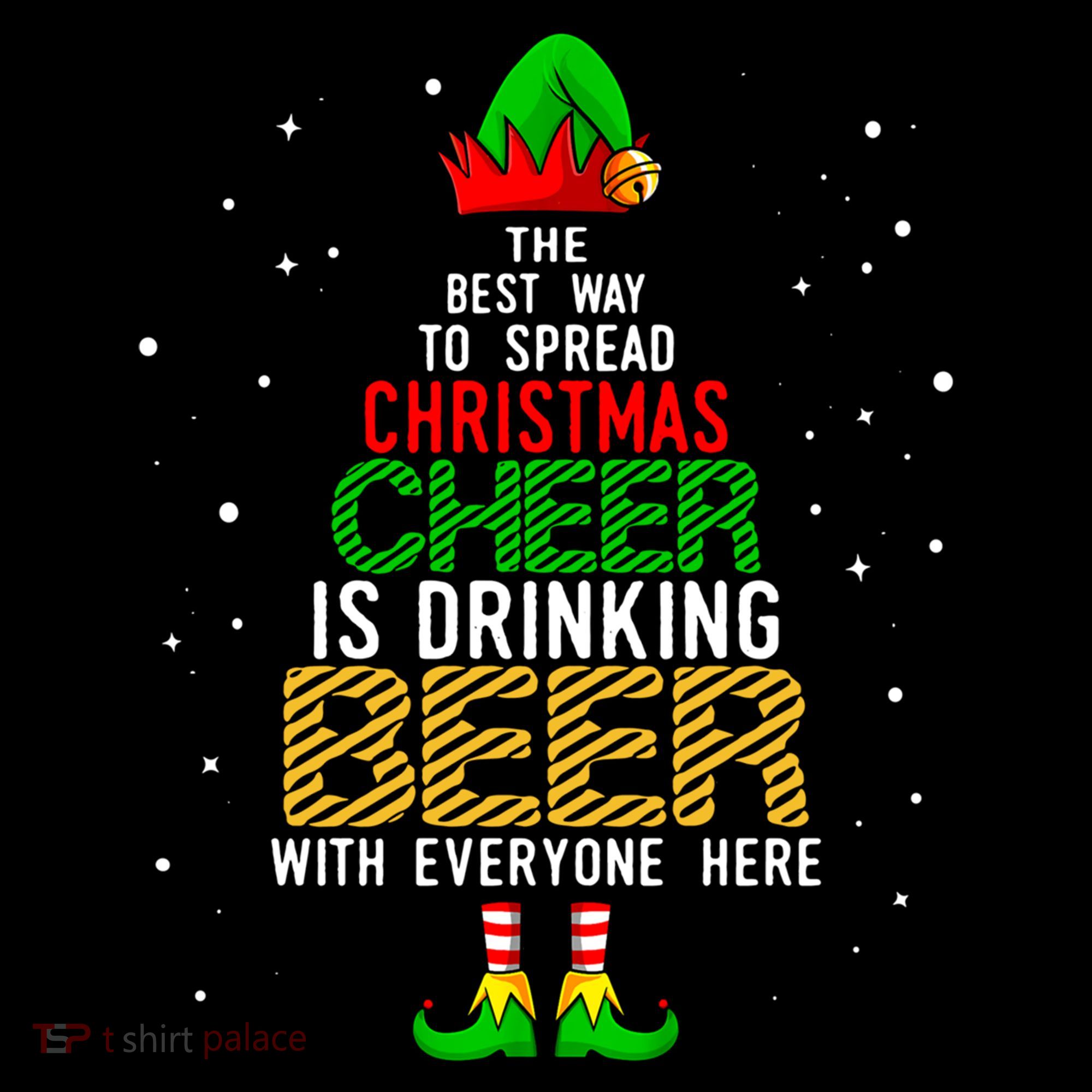 Best Way To Spread Christmas Cheer Ing Beer Funny Xmas Gift Coffee Mug