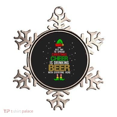 Best Way To Spread Christmas Cheer Ing Beer Funny Xmas Gift Ornament